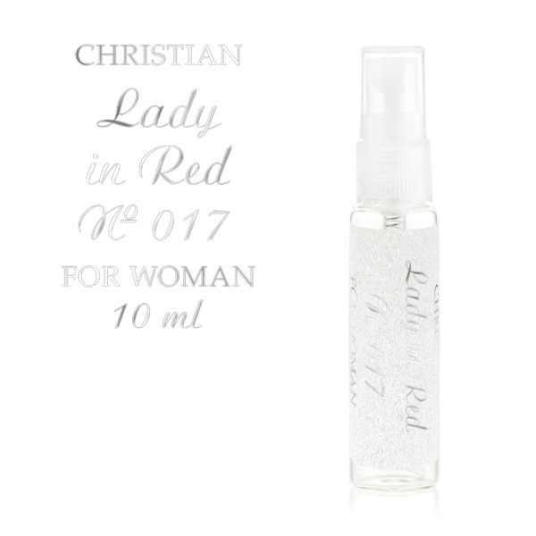 Парфумована вода для жінок (міні) «Lady in Red» Christian 10 ml K-10 № 017 K-10w № 017 фото