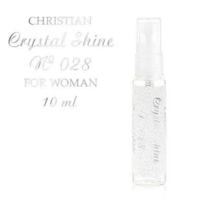 Парфумована вода для жінок (міні) «Crystal Shine» Christian 10 ml K-10 № 028 K-10w № 028 фото