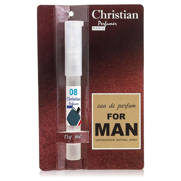 Парфумована вода флакон-ручка 8 ml Christian for men K-8 №008 за мотивами Bleu de Chanel C. CHANEL K-8 № 008 фото