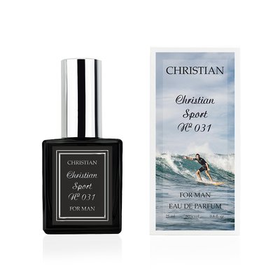 Парфумована вода для чоловіків «Christian Sport» Christian 25 ml K-25 № 031 K-25m № 031 фото