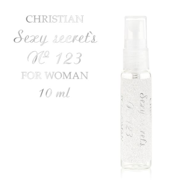 Парфумована вода для жінок (міні) «Sexy secret`s» Christian 10 ml K-10 № 123 K-10w № 123 фото