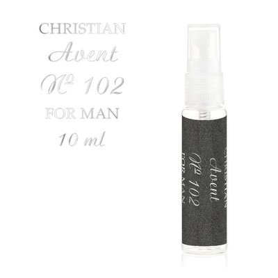 Парфумована вода для чоловіків (міні) «Avent» Christian 10 ml K-10 № 102 K-10m № 102 фото