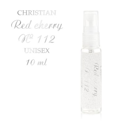 Парфумована вода унісекс (міні) «Red Cherry» Christian 10 ml K-10 № 112 K-10u № 112 фото