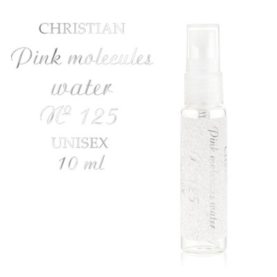 Парфумована вода унісекс (міні) «Pink molecules water» Christian 10 ml K-10 № 125 K-10u № 125 фото