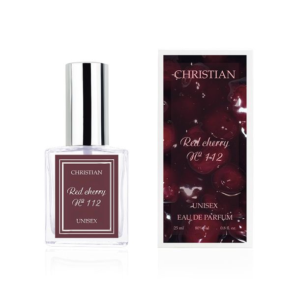 Парфумована вода унісекс «Red Cherry» Christian 25 ml K-25 № 112 K-25u № 112 фото