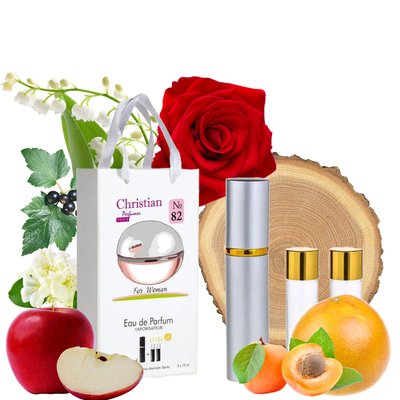Набор женской парфюмерии 3x12 ml Christian K-155w № 82 по мотивам "Be Delicious Fresh Blossom" DKNY K-155w № 082 фото