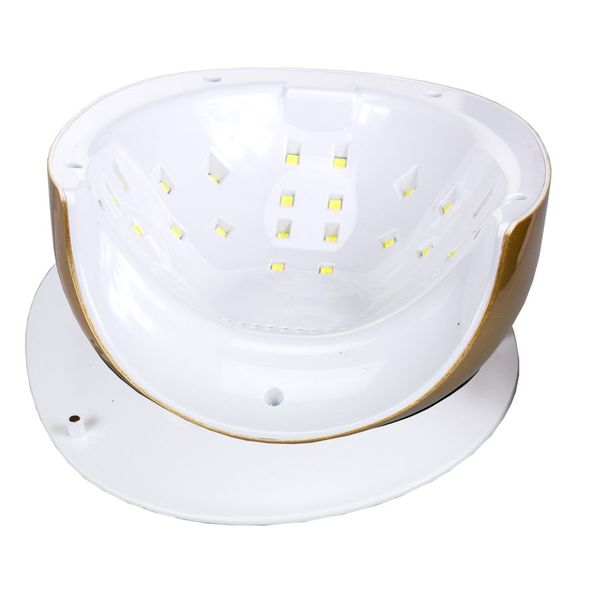 SUN 4S PLUS uv/led 52W Gold Лампа-сушка для гелевых технологий маникюра + CGP-07 гель лак№ 91 SUN4SPLUSGold uv/led 52W фото