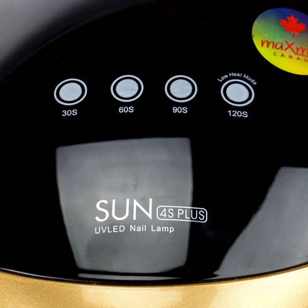 SUN 4S PLUS uv/led 52W Gold Лампа-сушка для гелевых технологий маникюра + CGP-07 гель лак№ 91 SUN4SPLUSGold uv/led 52W фото